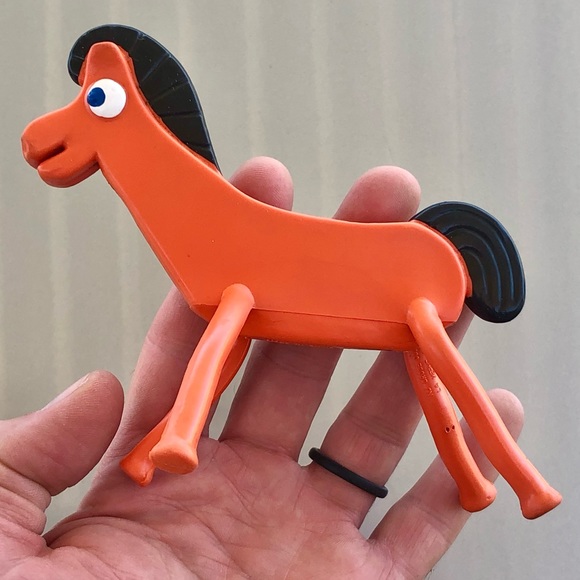 Pokey The Horse Figurine From The Adventures Of Gumby TV Show - Picture 5 of 8